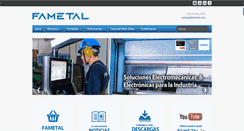 Desktop Screenshot of fametal.com
